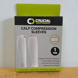 NWT Crucial Compression, Calf Compression Sleeves